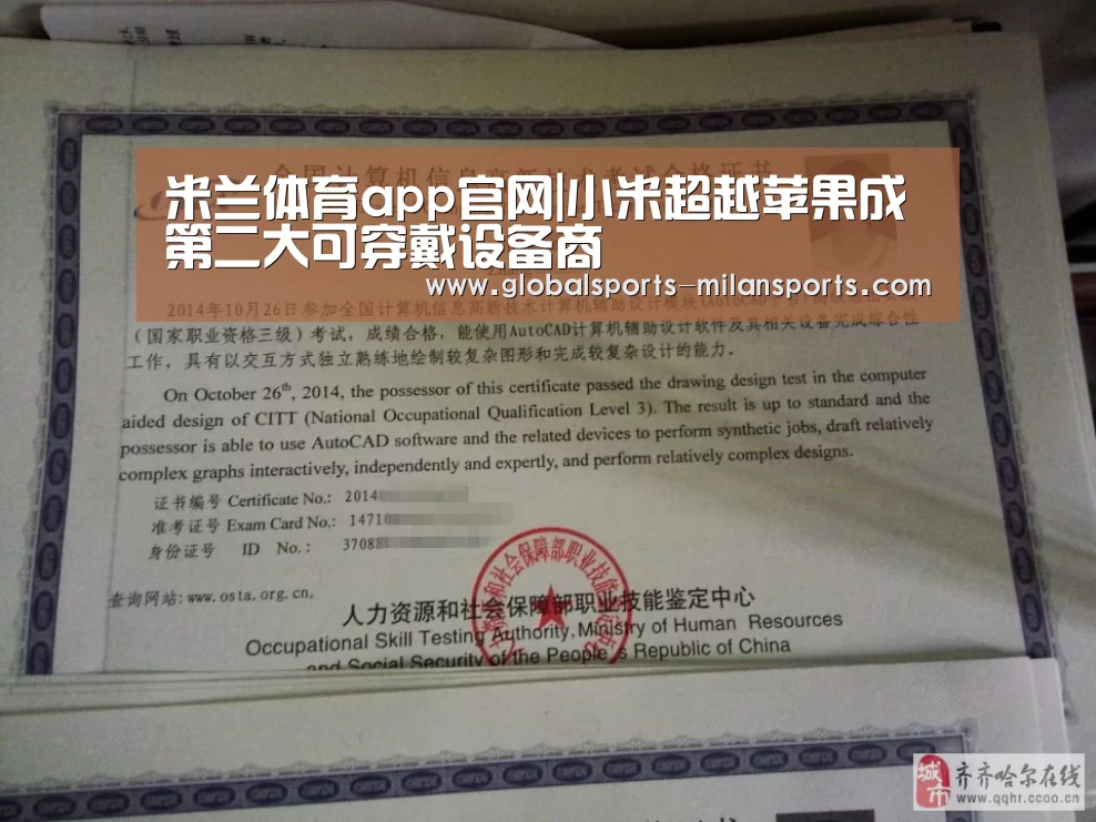 米兰体育app官网|小米超越苹果成第二大可穿戴设备商(图3) 米兰app